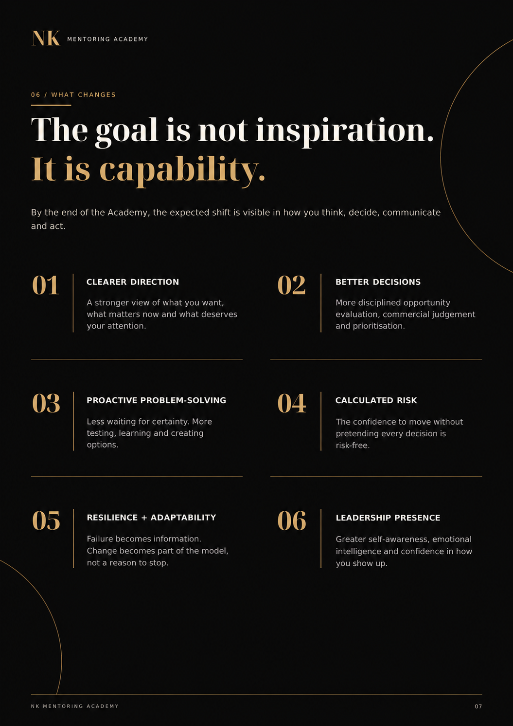 Представяне на NK Mentoring Academy — 7