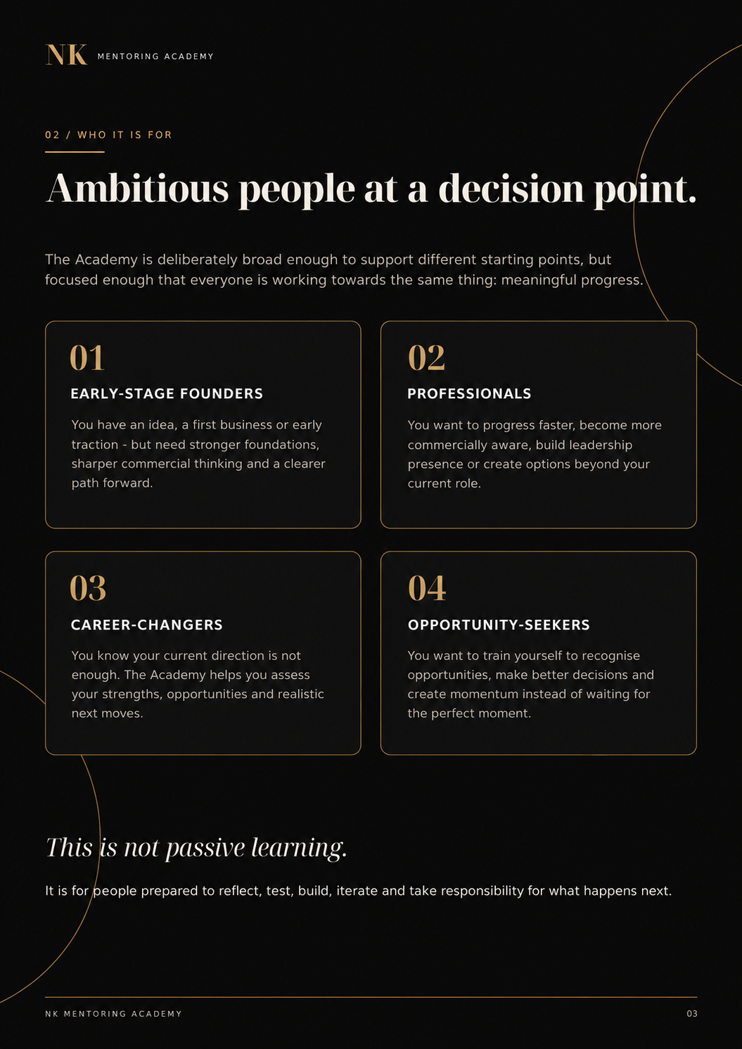Представяне на NK Mentoring Academy — 3